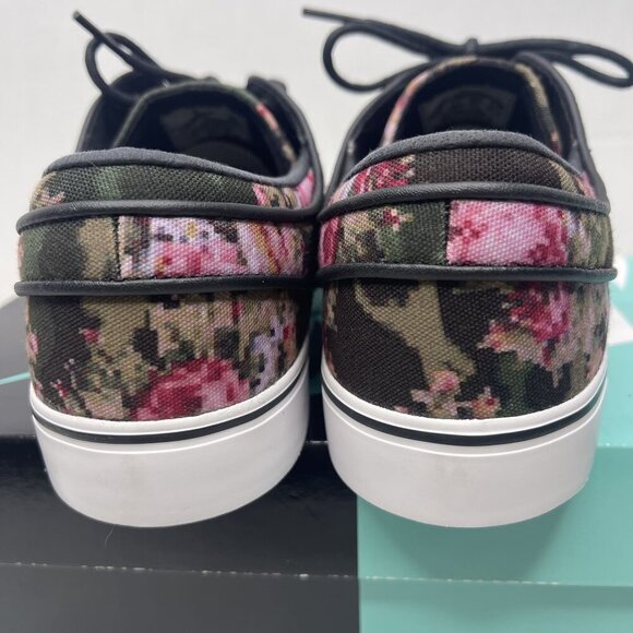 NWB Nike Zoom Stefan Janoski PR Floral Camo Sneakers 7.5 Multi-Color Skater - Picture 6 of 9